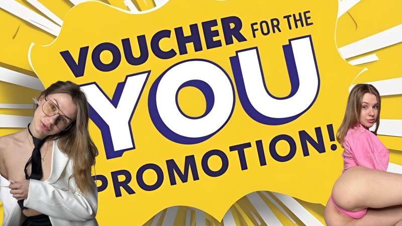 💥 ACTION: "VOUCHER FOR YOU"More pleasure, more privileges, m..