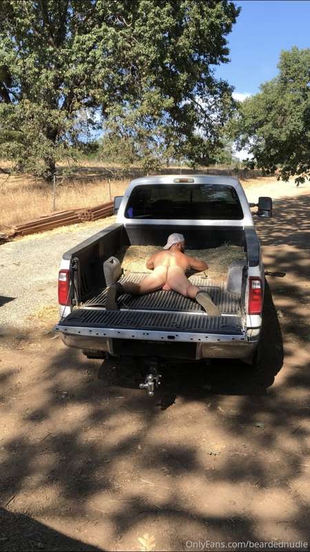Santa left your gift in the back of the truck 😈