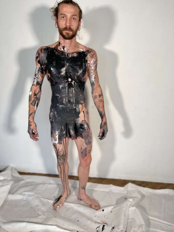 The best body paint shoot with @thejackiemonroe , stay tuned..