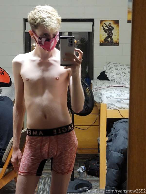 Ever forget your mask is on?