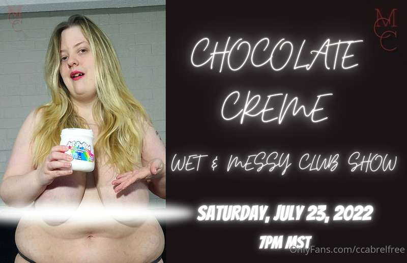 LIVE Wet & Messy show recording! I get myself all nice and c..