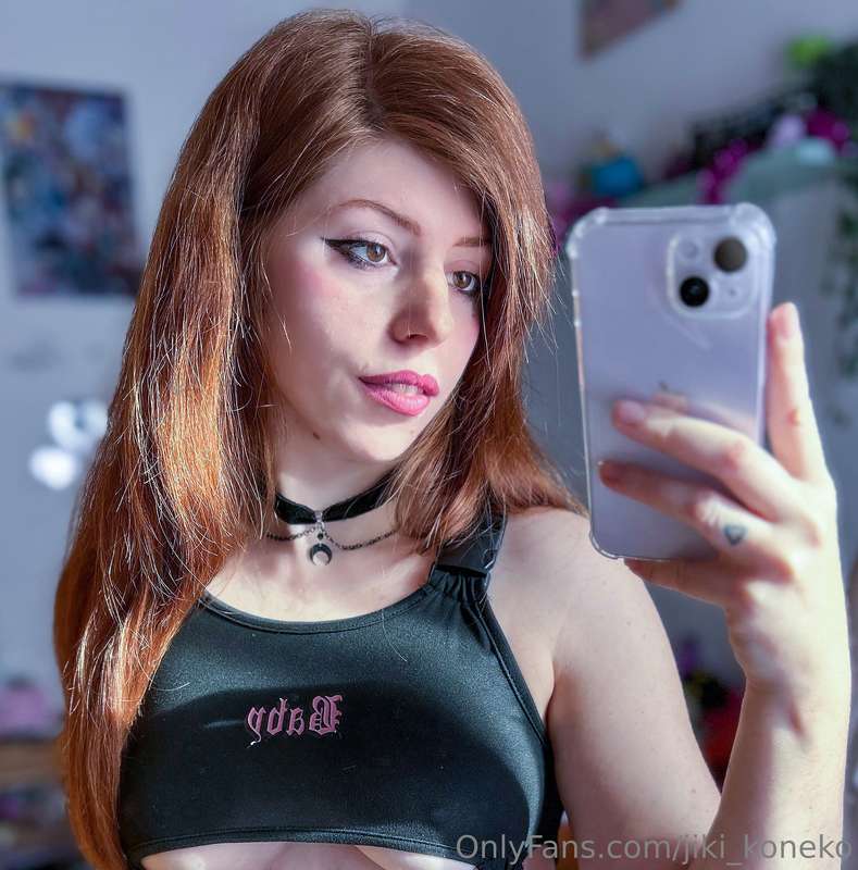 Now I unbutton my bodysuit...and I'm naked