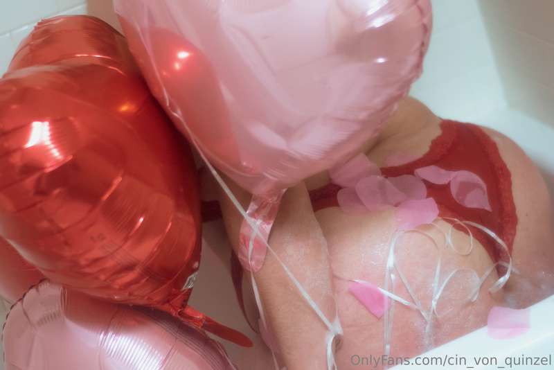 Red Heart Valentine ♥️ Cause sometimes I need to get wet in ..