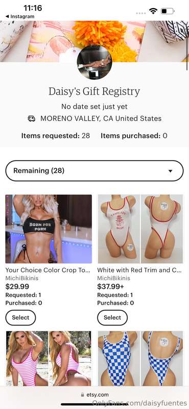 I have a new registry you guys! You all know a lot of my ico..