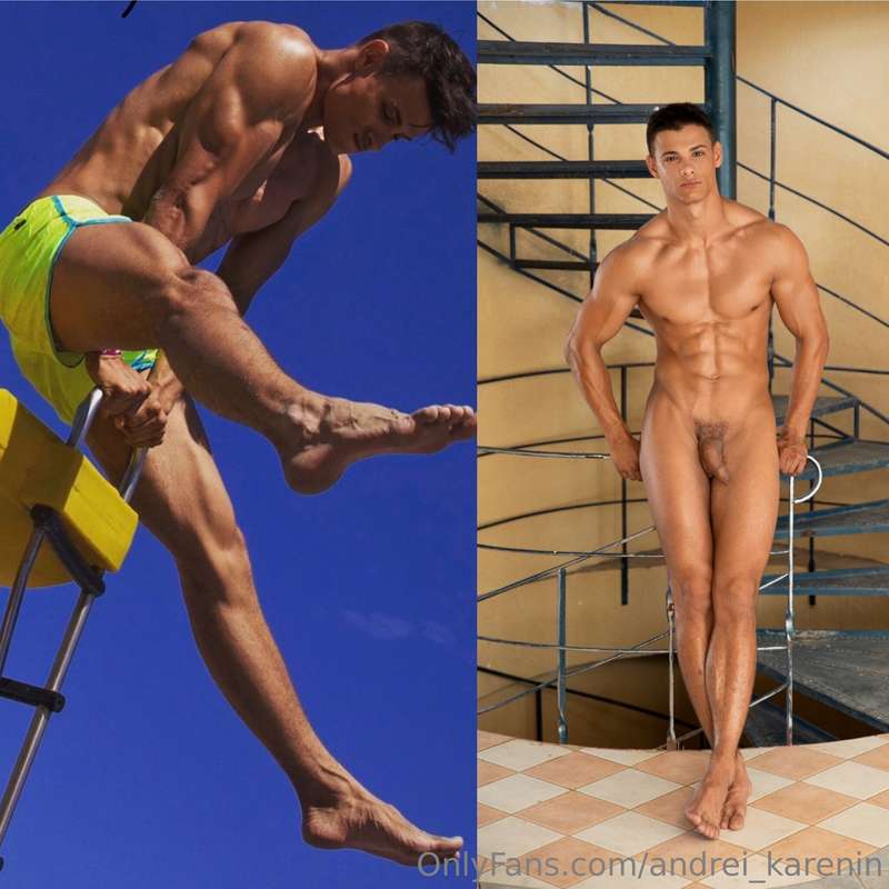 Muscles tight, cock harder, this is what your fantasies look..