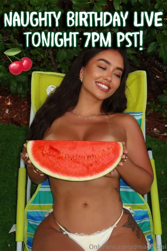 NAUGHTY BDAY LIVE TONIGHT WILL START AT 7pm PST!!! 😍🔥🥵 I’m b..