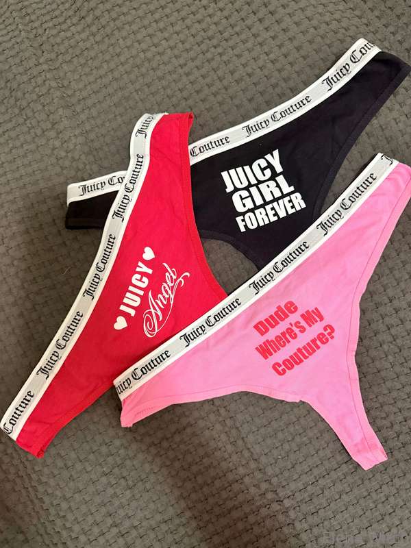 New panties. Well, which ones should I wear today? 😃😉