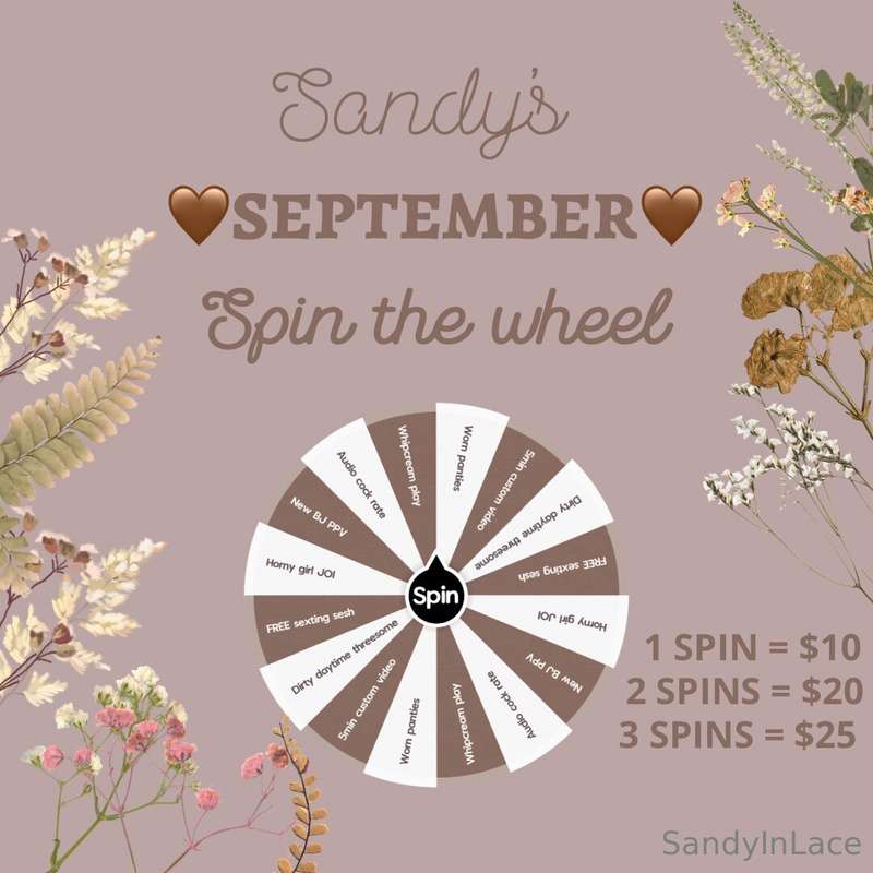 🔥🤎***SANDY’s SEPTEMBER WHEEL*** 🤎🔥  Welcome to my *** Septem..