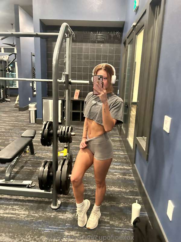 Gym glow hits different ✨