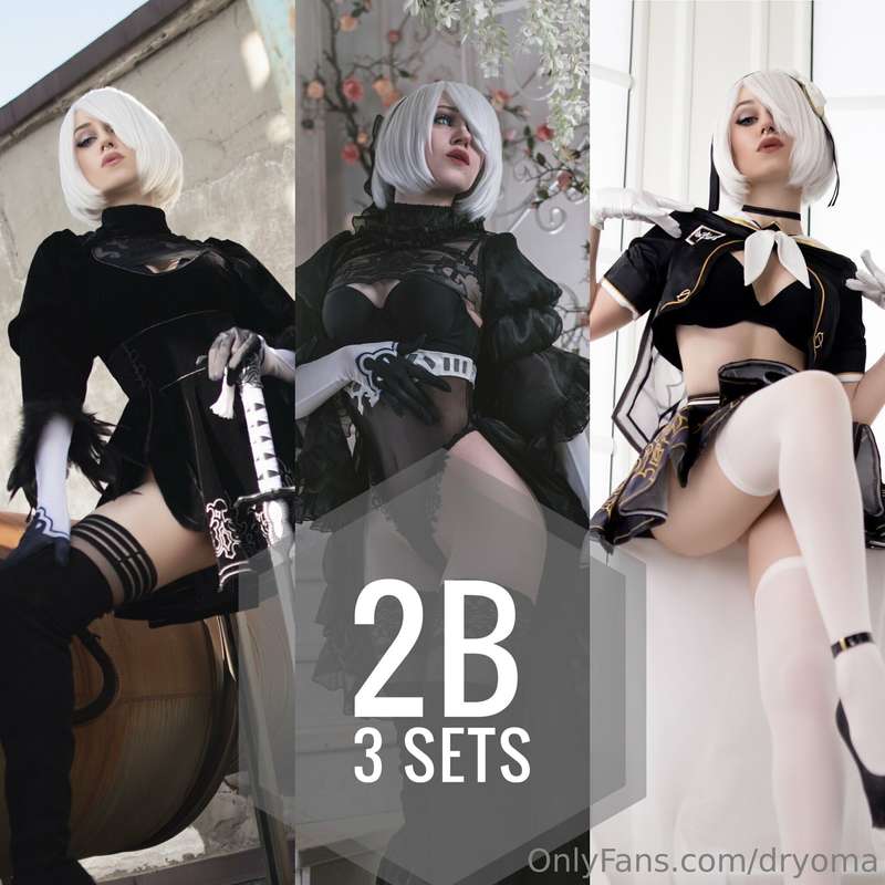 2B nier: Automata
3 sets together 🖤
▪️School uniform  14 pho..