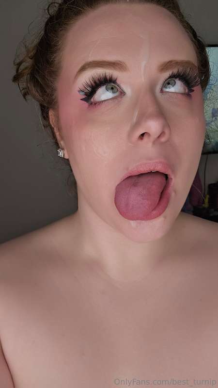 I love it when I'm frosted top to bottom!