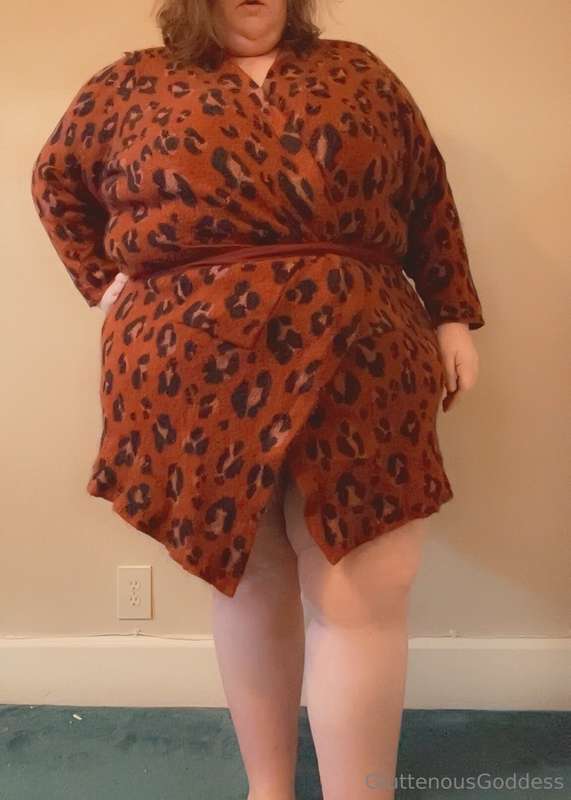 Your chubby housewife has gotten a little too comfortable at..