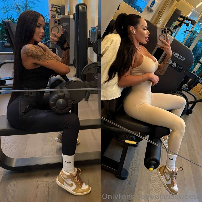 Sweets! Came back to the gym today even though my body’s sti..