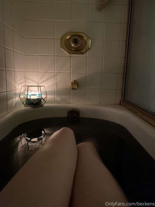 Had a little me-time in the bath~
