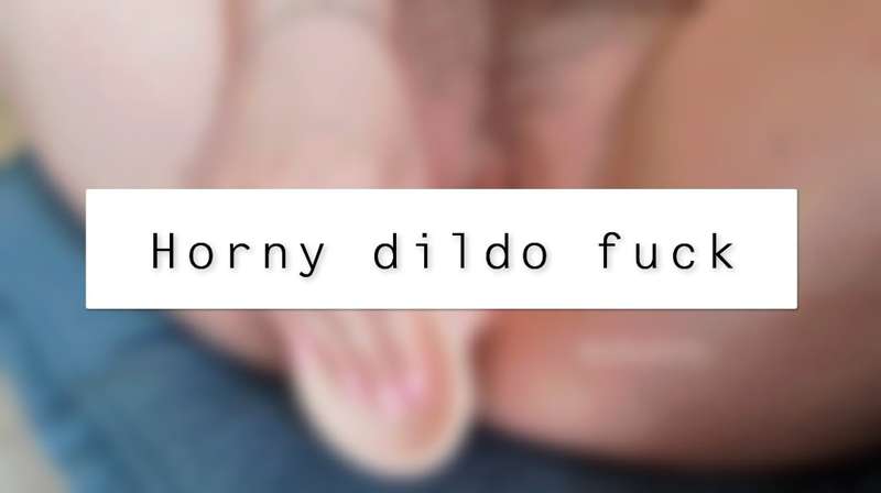 I was so horny today, I needed a cock inside me 😈 watch me f..