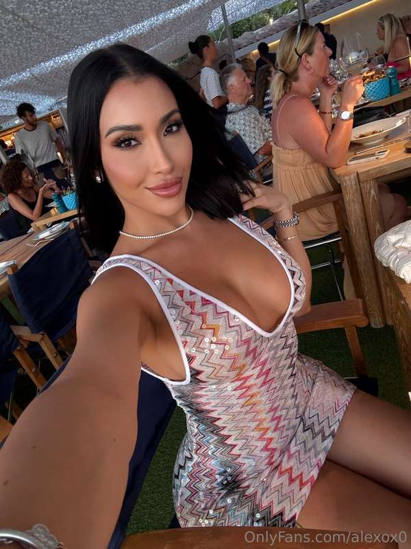 dinner, but I'm the view