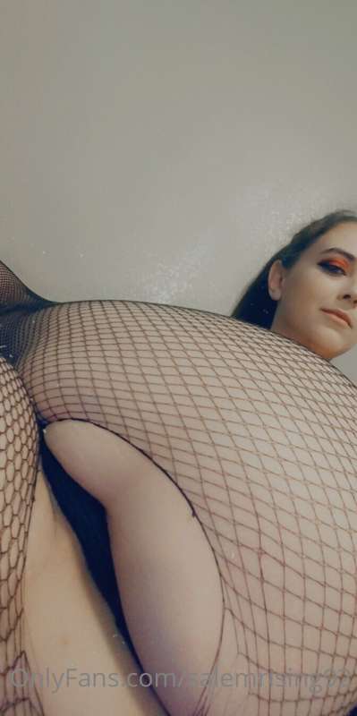 Ripped stockings+school girl skirt=easy access 😉 (I knew the..