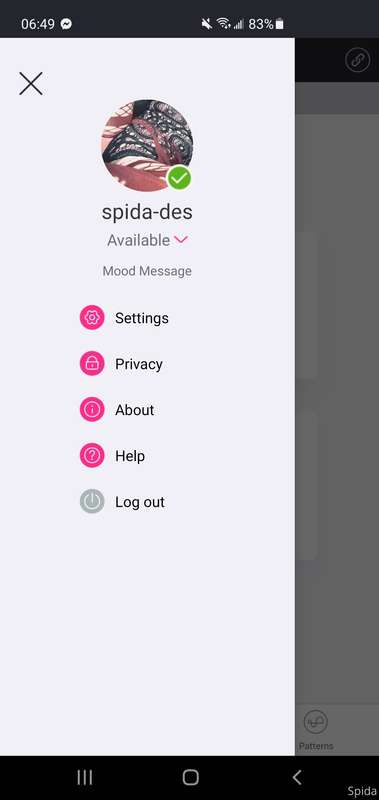 If you would like to control my Nora, please have the app, m..