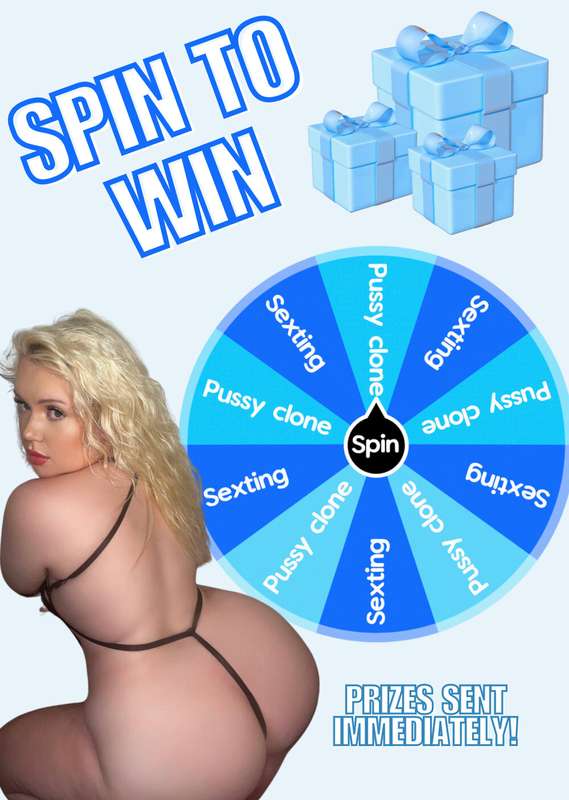 50/50 PUSSY CLONE WHEEL 🐱😻TIP $15 TO SPIN 🥵