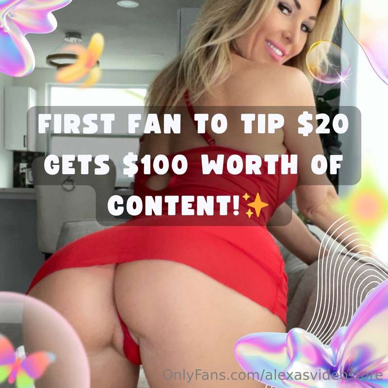 ⚠️ FIRST FAN ONLY ⚠️TIP $20 TO GET 1OO$ WORTH OF CONTENT🚨SEN..