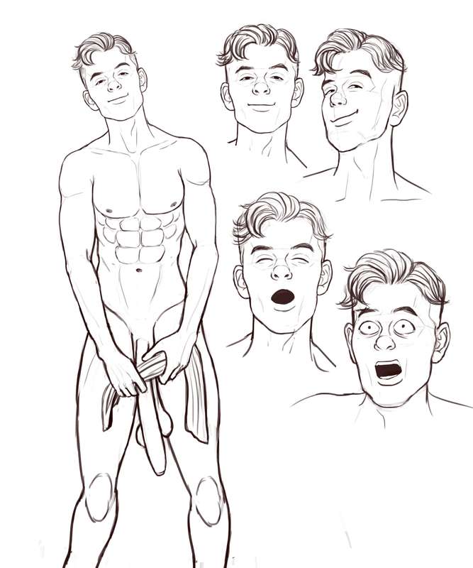 working on a new character