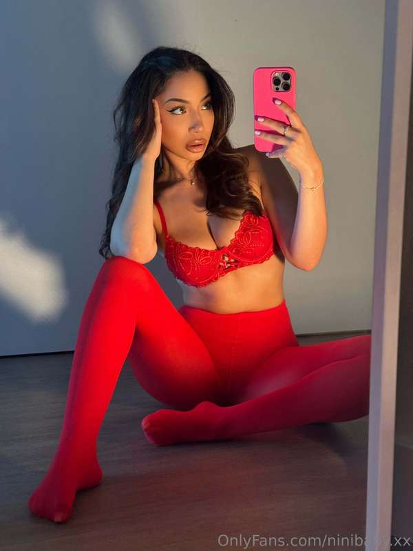 Feeling fiery in red tonight and just waiting to be unwrappe..