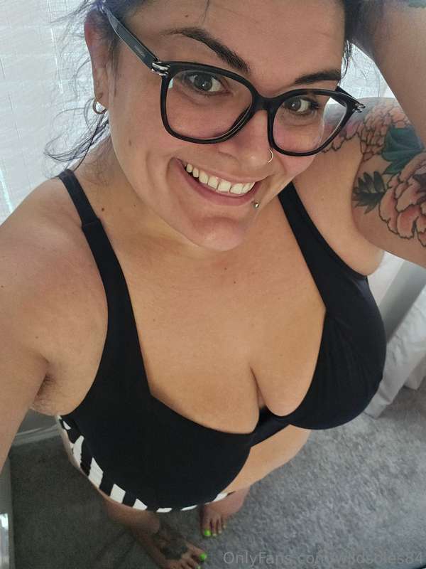 Swimming and such while on vacation.  Check out my tan lines..