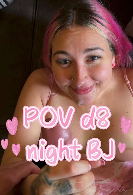 POV date night BJ 💗I really wanted to suck you off before we..