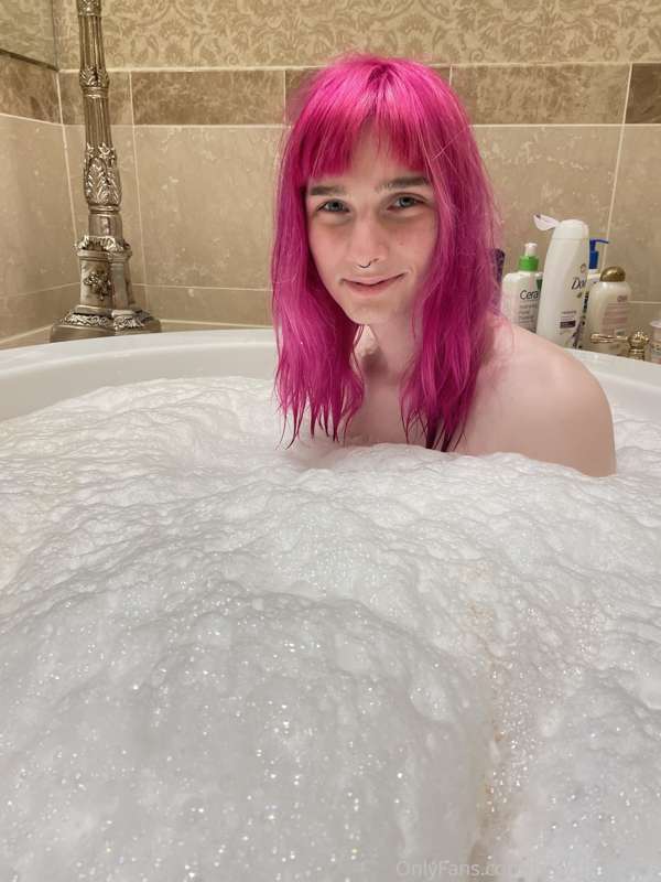 Wholesome bubble bath