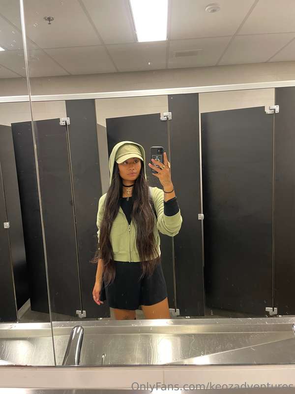 You can barely see my high knee socks. But you can see them ..