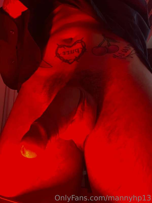 in the red room