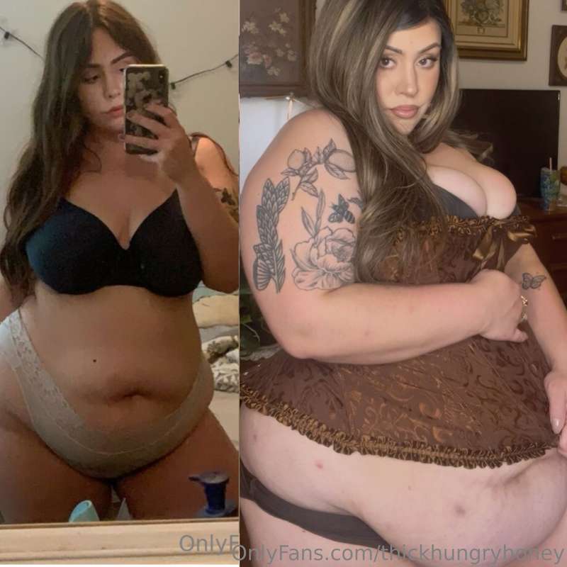 I’ve almost doubled my weight and I couldn’t be more proud 🐽..