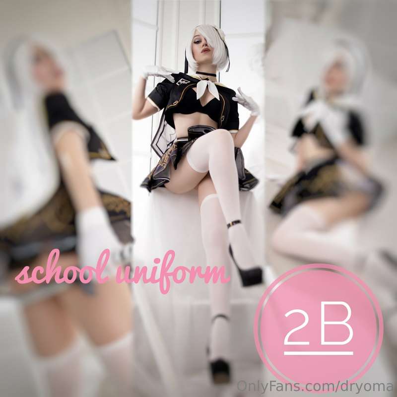2B in school uniform 🤍🖤
14 photos in HD