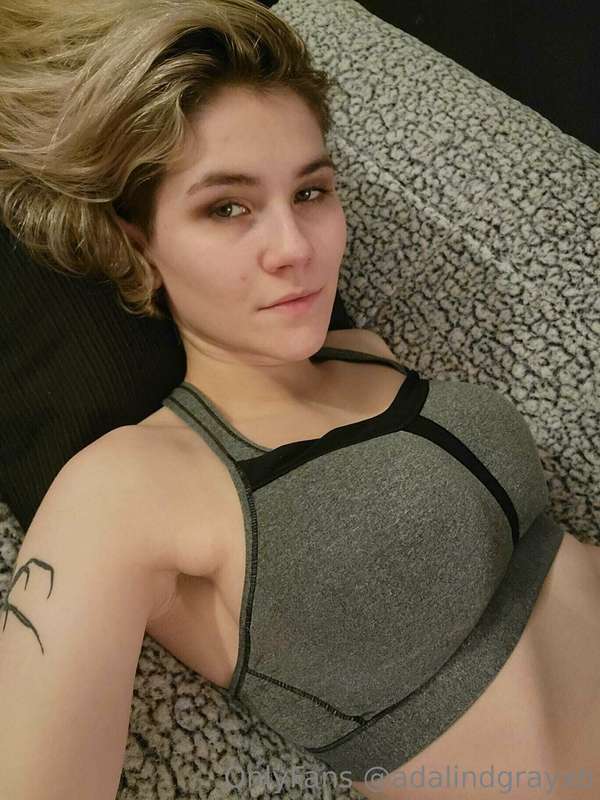 Photoset #57🥺Your GF Sends You Nudes From The Couch🥺Lounging..