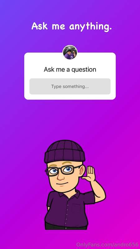 It’s an #AMA thread. So ask whatever you want.