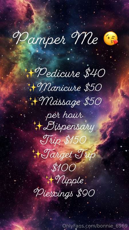 Pamper me & receive up to a WEEK of daily FREE content 😘 Det..