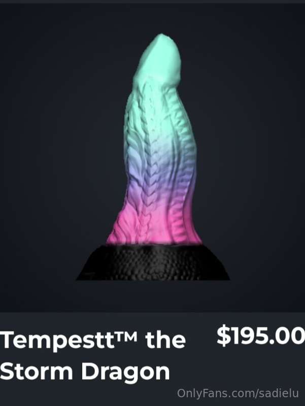 Who wants to donate to see me fuck myself with this massive ..