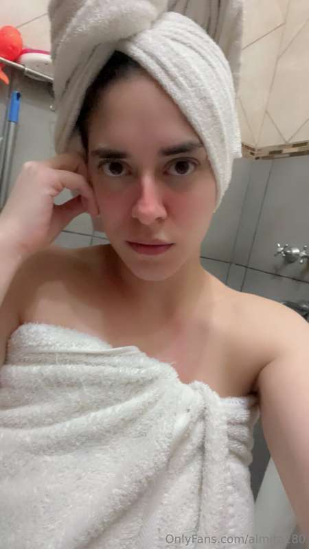 Nothing more pleasant than a hot shower and you watching me ..