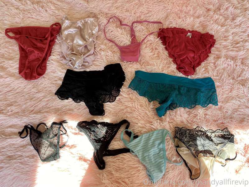 More used panties for sale! The last batch went fast! Check ..