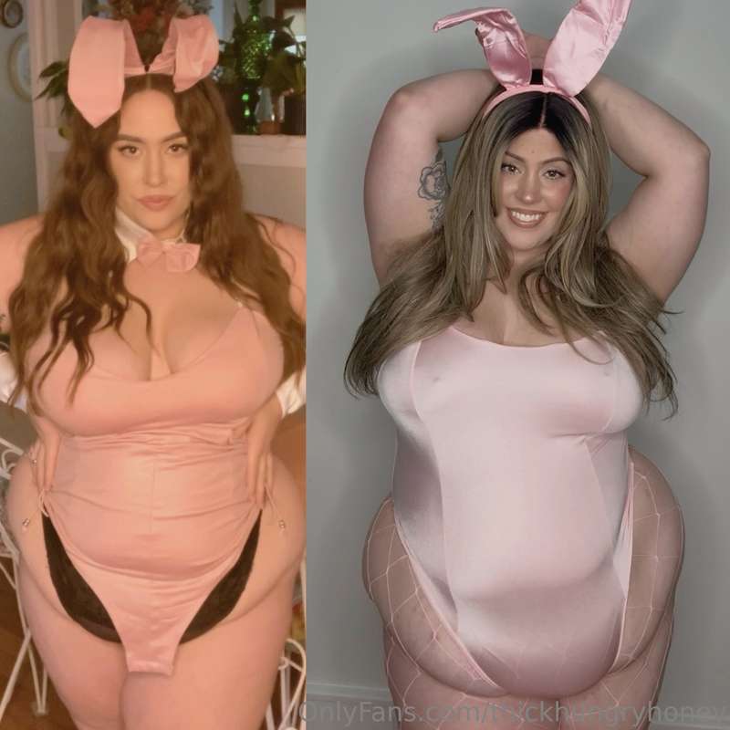 It’s not the same outfit but…I’ve definitely gained a few 🐽🐰..