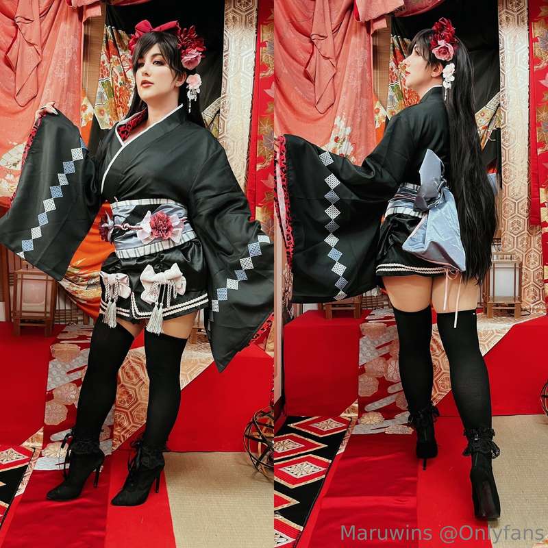 Kimono Tifa! I shot this while I was in Japan last year! Goo..