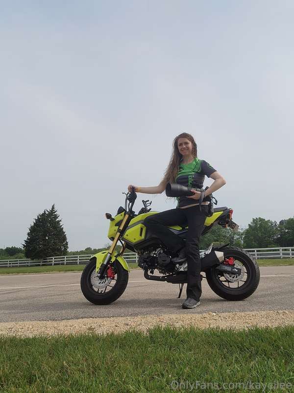 Took photos at a race track this weekend!  (Last pic is me o..