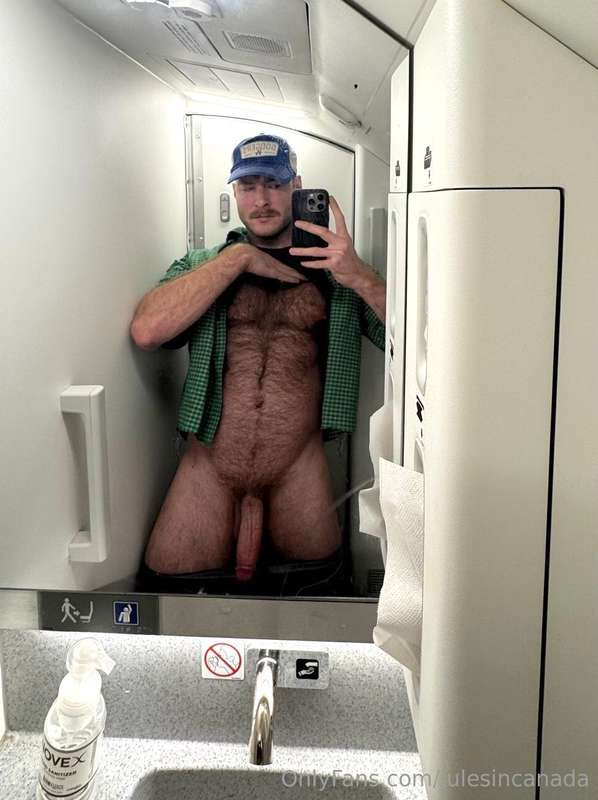 "Would you follow this nerdy guy into the stall?"Back on our..