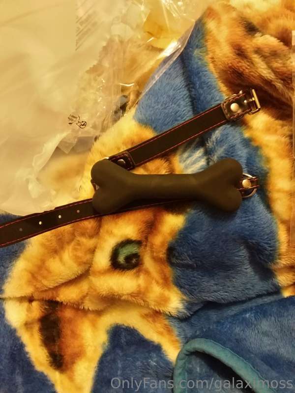 Got a dog bone gag💖 i am so stoked xD