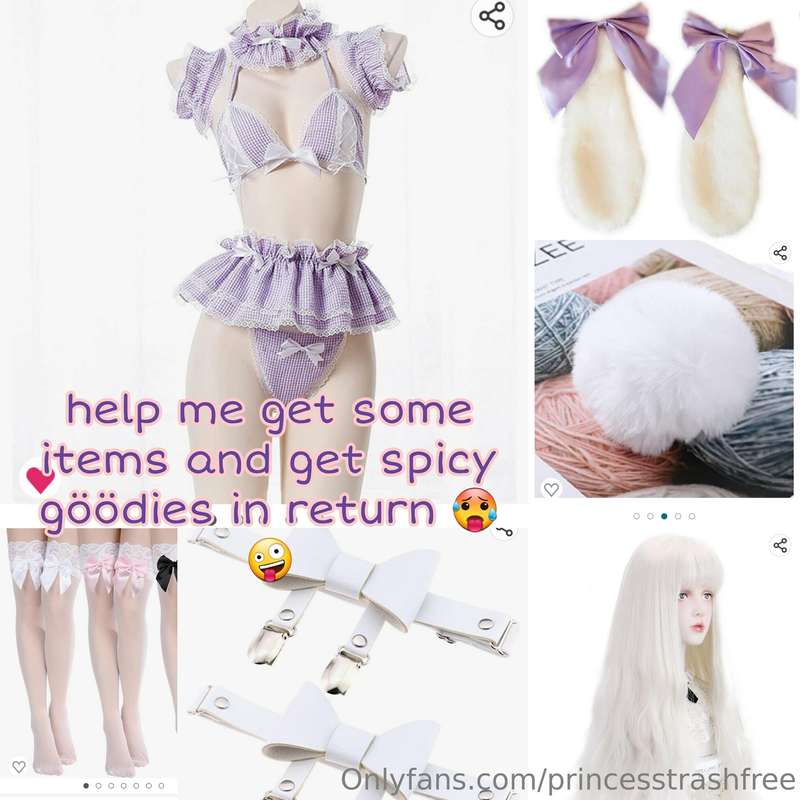 Help me get some items and get some spicy content in return ..