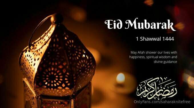 Eid mubarak to all celebrating