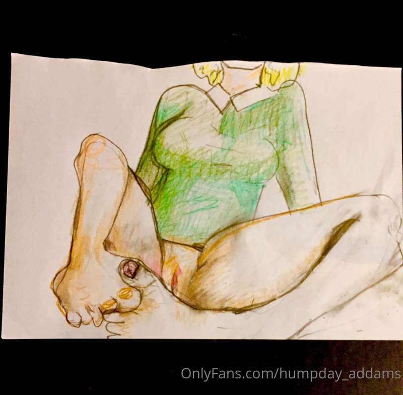 Someone drew my sexy feet picture 🥰🥰🥰