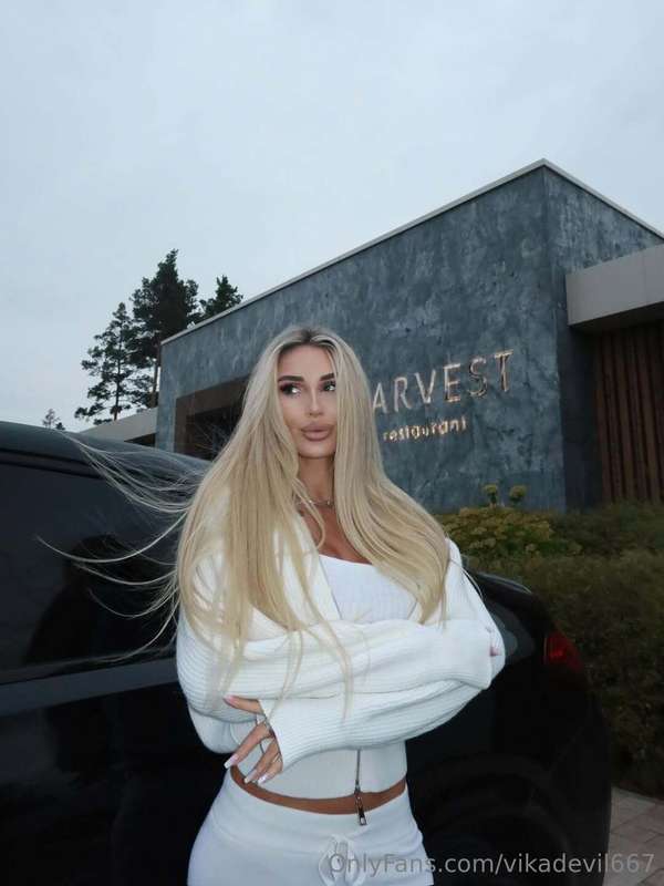 Serving attitude in white… are you brave enough to handle it..