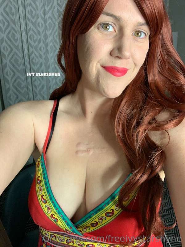 I love this red dress! Check out what's underneath over on m..