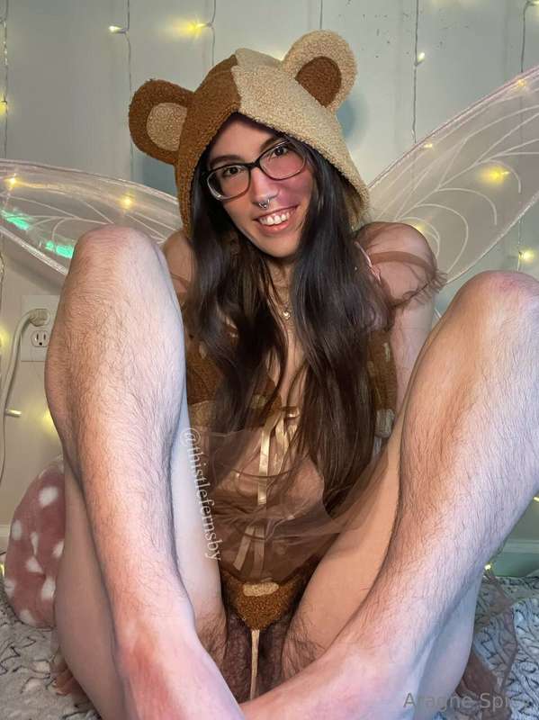 This hairy fairy bear @thistlefernsby wants to show you how ..